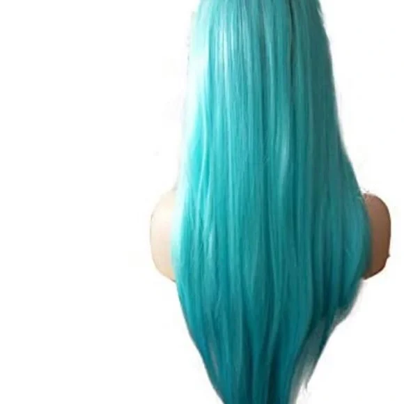 BLUE Ombre LONGSTRAIGHT LACE-FRONT WIG *NEW*